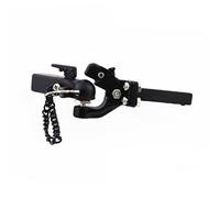 Crochet d'attelage de remorque - Crochet de remorquage en métal avec composants de connexion avec boucle à boule | Fermeture d'attelage réglable pour SCX6 1/6 RC Climbing Crawler - Construction en