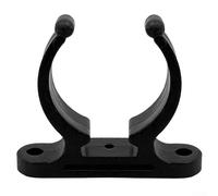 Crochet de bateau en nylon haute résistance pour cannes de 38 mm, pince de support de pagaie fendue conçue pour la sécurité maritime