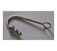 Crochet de Bondage Anal à Triple boule Anale en Inox