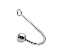 Crochet de Bondage avec Boule Anale Acier Chirurgical 376g