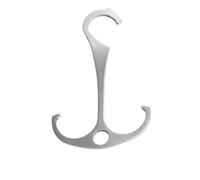 Crochet de camping - Cintre de lanterne en acier inoxydable pour | Crochet multifonction à chevrons en acier inoxydable | Suspension d'éclairage de tente | Pour campeurs, randonneurs, pêcheurs