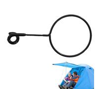Crochet de camping, crochet de lanterne de camping,Support de bol en fer pour lanterne portable antirouille | Crochet de suspension réglable en hauteur, Installation facile, fournitures d'organisation