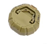 Crochet de camping en plein air, 65 mm, 68 g, boucle de suspension en ABS avec aimant N35 filetage 1/4 pour tente légère et équipement de camping (sable)