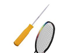 Crochet de chaîne de badminton, outil de chaîne de raquette de tennis | Cone Racket d'outils de chaîne,Support d'assistance à chaîne Crochet Racquet, Extracteur d'outils à main, AWL d