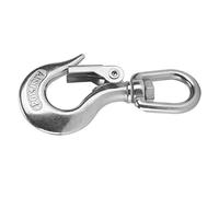 Crochet de Chaîne de Levage, émerillons Résistants à la Corrosion Crochet de Levage à œil en Acier Inoxydable Hautement Poli Rotation à 360° Antirouille pour Grues Techniques
