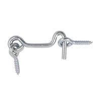 Crochet de contrevent - 200, Zingué blanc