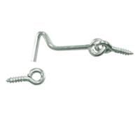 Crochet de contrevent 6 x 160 mm zingué blanc boîte de 25 TORBEL 924J60161