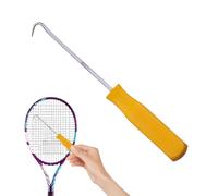 Crochet de corde de badminton, outil de corde de raquette de tennis, outil de réparation de cône de raquette - Extracteur de raquette professionnel pour crochet de racquet, assistance à cordes