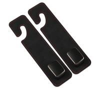 Crochet de Dossier de siège Auto - 4,3 x 18,2 x 1,9 cm 2 pièces Crochet de Rangement Pliable | Cintre Appui-tête, Sacs et Sacs de Voiture Crochets d'organisation Road Trip Must-Have pour Sac