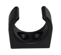 Crochet de fixation pour bateau de pêche - S'adapte aux tubes de 3,8 cm de diamètre - Sécurise les cannes à pêche, échelles et gaffs à bord de l'artisanat marin et des petits navires