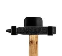 Crochet de garage organisateur d'outils mural type J/U/V résistant | Crochets pour abri de salle de bain, cuisine, armoire, buanderie, magasin, chambre, jardin, abri extérieur