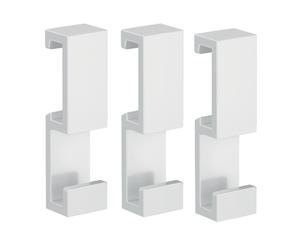 Crochet de grenier emco, à fixer, set de 3, blanc, 057513900