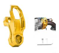 Crochet de guidon de moto pour Honda PCX160 Scooter électrique Accessoires Support de rangement (doré)