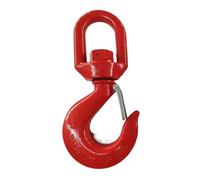 Crochet de levage pivotant de 1,12 à 30 tonnes, crochet pivotant robuste, crochet pivotant de grue en acier allié, for le levage de poids et la construction de navires(Bearing hook 12.5ton)