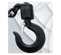 Crochet de levage pour gréement Crochet inférieur rotatif 1 à 5 tonnes for grue de grue à chaîne de 6 à 10 mm en acier inoxydable(2t 8mm 1pc Down)