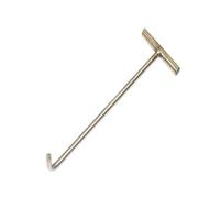 Crochet de levage robuste en acier inoxydable pour plaques d'égout - Outil de levage rond pour réservoirs, regards d'eaux pluviales et couvercles d'égouts (diamètre 8 mm, 68 cm) - Outil de l