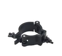 Crochet de lumière à pince en treillis, Clip alliage d'aluminium, équipement scène professionnel, accessoires Club DJ for éclairage tête mobile(Black)