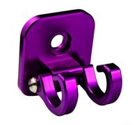 Crochet de moto en alliage d'aluminium pour bras oscillant Bobbin Paddock Stand - Accessoire scooter argenté (GG-017-Violet)