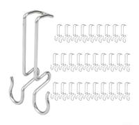 Crochet de panneau photovoltaïque en acier inoxydable avec double suspension de câble et matériau 304 pour une gestion durable des câbles du panneau solaire (40 mm)