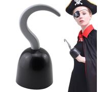Crochet de pirate, accessoire de costume, parfait pour Halloween, spectacles sur scène, fêtes à thème, cosplay, jeu de rôle, événements, et adultes et plus encore