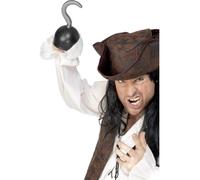 Crochet de Pirate Adultes Enfants Déguisement Pirates Accessoire
