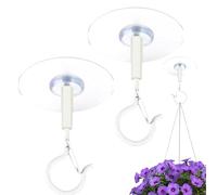 Crochet de plafond sans trou - Autocollant de suspension au plafond - Crochet mural au design de fermeture de sécurité pour ballons, barres lumineuses LED, bannières, petits