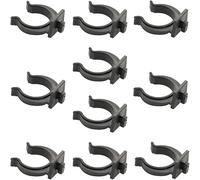 Crochet de plinthe socle de cuisine universel clip pour pieds 28 mm socle en plastique montage rapide à cliqueter ressort plinthe mobile (lot de 10)