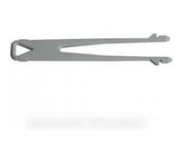 Crochet de porte gris pour lave vaisselle whirlpool - 3098513 Gris G