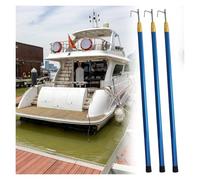 Crochet de Quai rétractable Robuste avec rallonge de 4 à 6 mètres, Crochet de sécurité Portable pour Yachts, idéal pour l'amarrage, Les manœuvres et Le Sauvetage - Lot de 3, 4 mètres (13,1 p