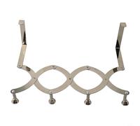 Crochet de radiateur rétractable en acier inoxydable pour sèche-serviettes et vêtements - Support de suspension réglable peu encombrant compatible avec les chauffages standard et chauffe-serviettes (4