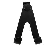 Crochet de rail en L, raccord à goujon simple robuste avec doubles crochets, base rotative à 360 degrés, construction en alliage d'aluminium pour camion, remorque, contrôle du