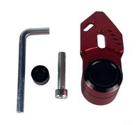 Crochet de rangement en alliage d'aluminium pour la plupart des motos et véhicules électriques avec une excellente performance de soudage et électroplaque (rouge)