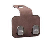 Crochet de rangement en cuir pour appuie-tête de siège de voiture Conception à double crochet pour un maintien sûr Rangement pliable sans dommage. Pour Jaguar C-X16, E-Pace, F-Pace, F-type, I-Pace