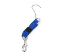 Crochet de récif pour plongée sous-marine avec sangle, ancre de courant sous-marin pour la stabilité de la photographie, clip pivotant, engrenage de fixation à débit puissant (bleu)