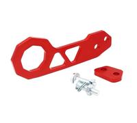 Crochet De Remorquage Arrière en Alliage D'aluminium, Convient pour Honda Civic Fit Jazz Gk5 Boule d’attelage de remorque(Red)