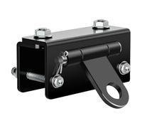 Crochet de remorquage réglable en acier au carbone pour traîneau, remorque, puissance de remorquage supérieure, attelages de pare-chocs de motoneige