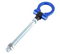 Crochet de Remorquage Robuste en Aluminium, Anneau Pliable, Fixation Avant pour, STi 2012 +, Apparence Sportive Anodisée (Bleue)