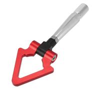 Crochet De Remorquage Triangulaire De Course Automobile Pour Mitsubishi Pour Lancer Pour Evolution X 10 2008-2016 Cache-œillets remorquage voiture(ROUGE)