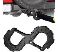 Crochet De Remorquage Type S en | Maillon De Remorquage Robuste pour Camions, Bateaux, VTT, Motos Et Voitures - Accessoire Résistant pour Treuil, Sangle Et Récupération Sécurisée