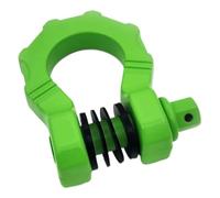 Crochet De Remorque De 10 Tonnes 3/4" En U Pour Treuil Camion Véhicule Cache-œillets remorquage voiture(VERT)