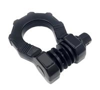 Crochet De Remorque De 10 Tonnes 3/4" En U Pour Treuil Camion Véhicule Cache-œillets remorquage voiture(Noir)