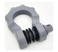 Crochet De Remorque De 10 Tonnes 3/4" En U Pour Treuil Camion Véhicule Cache-œillets remorquage voiture(GRIS)