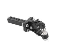 Crochet de Remorque pour Voiture Rc Crawler 1: 10 en Métal Noir | Pièce de Rechange pour Buggy, Usage sur Modèles Rampants, Finition Résistante à L’usure Chocs