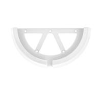 Crochet de robuste en plastique pour atelier ou, White | Prise en main sécurisée avec une conception peu encombrante et un placement sécurisé pour le stockage des outils