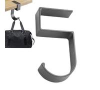 Crochet de sac à main pour table - Crochet en aluminium de 10,2 cm | Support robuste en 5 formes | Organiseur portable pour vêtements et chapeaux