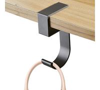 Crochet de sac à main pour table - d'aluminium 10 cm | Crochet de sac de bureau | Organisateur de crochets de table portable robuste à 5 formes | Pour le bureau, portable, sans clous, robuste