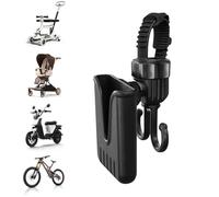 Crochet de sac à poussette, crochets de poussette pour sacs | Stronge-charge de poussette multifonctionnelle légère à chargement légère,Supplies de voyage pour bébé multifonctionnelles, crochet d'