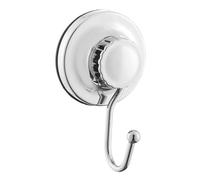 Crochet de sale de bain Ecoloc, sans vis, chrome (ECO21)