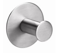 Crochet de sale de bain, sans vis PowerButton, chrome brossé (59330-00000-01)