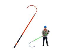 Crochet De Sauvetage Isolé Haute Tension, Outil Anti-électrocution pour Électriciens et Monteurs de Ligne, Crochet de Sauvetage de Sécurité, Pour Électriciens(Red,1.5 m/4.9 ft)